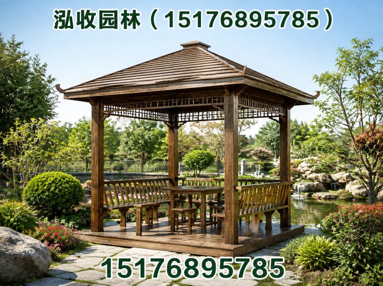 六安京津冀防腐木工程展示图